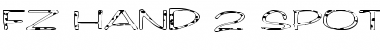 Download FZ HAND 2 SPOTTED EX Normal Font Title Preview
