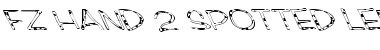 Download FZ HAND 2 SPOTTED LEFTY Normal Font Title Preview