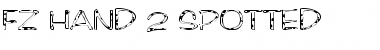 Download FZ HAND 2 SPOTTED Normal Font Title Preview