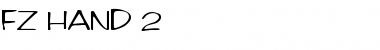 Download FZ HAND 2 Normal Font Title Preview