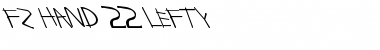 Download FZ HAND 22 LEFTY Normal Font Title Preview