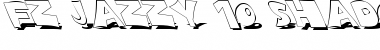 Download FZ JAZZY 10 SHADOW LEFTY Normal Font Title Preview