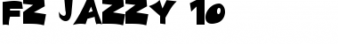 Download FZ JAZZY 10 Light Font Title Preview