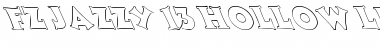 Download FZ JAZZY 13 HOLLOW LEFTY Normal Font Title Preview