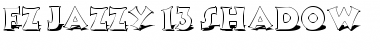 Download FZ JAZZY 13 SHADOW Normal Font Title Preview