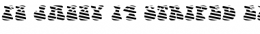 Download FZ JAZZY 14 STRIPED EX Normal Font Title Preview