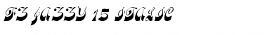 Download FZ JAZZY 15 ITALIC Normal Font Title Preview