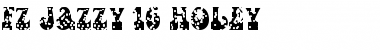 Download FZ JAZZY 16 HOLEY Normal Font Title Preview