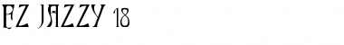 Download FZ JAZZY 18 Normal Font Title Preview