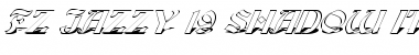 Download FZ JAZZY 19 SHADOW ITALIC Normal Font Title Preview