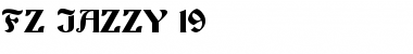 Download FZ JAZZY 19 Medium Font Title Preview
