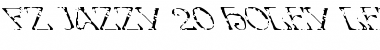 Download FZ JAZZY 20 HOLEY LEFTY Normal Font Title Preview