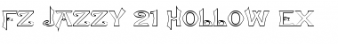 Download FZ JAZZY 21 HOLLOW EX Normal Font Title Preview
