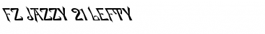 Download FZ JAZZY 21 LEFTY Normal Font Title Preview