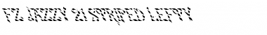 Download FZ JAZZY 21 STRIPED LEFTY Normal Font Title Preview