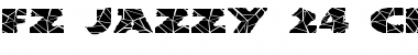 Download FZ JAZZY 24 CRACKED EX Normal Font Title Preview