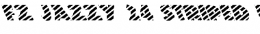 Download FZ JAZZY 24 STRIPED LEFTY Normal Font Title Preview
