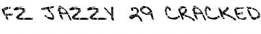 Download FZ JAZZY 29 CRACKED LEFTY Bold Font Title Preview