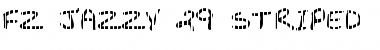 Download FZ JAZZY 29 STRIPED Normal Font Title Preview