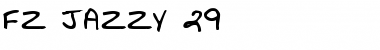 Download FZ JAZZY 29 Bold Font Title Preview