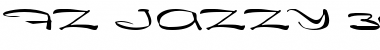 Download FZ JAZZY 30 LEFTY Normal Font Title Preview