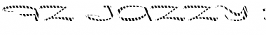 Download FZ JAZZY 30 STRIPED LEFTY Normal Font Title Preview