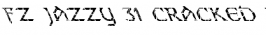 Download FZ JAZZY 31 CRACKED LEFTY Normal Font Title Preview
