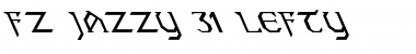 Download FZ JAZZY 31 LEFTY Normal Font Title Preview