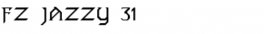 Download FZ JAZZY 31 Normal Font Title Preview