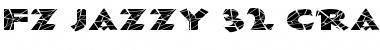 Download FZ JAZZY 32 CRACKED EX Normal Font Title Preview