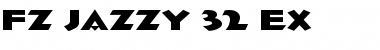 Download FZ JAZZY 32 EX Normal Font Title Preview