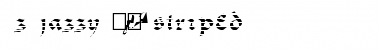 Download FZ JAZZY 33 STRIPED Normal Font Title Preview