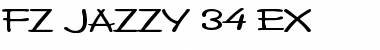 Download FZ JAZZY 34 EX Normal Font Title Preview