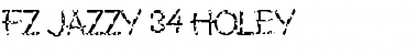 Download FZ JAZZY 34 HOLEY Normal Font Title Preview