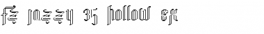 Download FZ JAZZY 35 HOLLOW EX Normal Font Title Preview