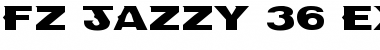 Download FZ JAZZY 36 EX Normal Font Title Preview