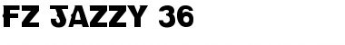 Download FZ JAZZY 36 Normal Font Title Preview