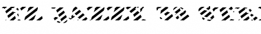 Download FZ JAZZY 38 STRIPED LEFTY Normal Font Title Preview