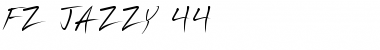 Download FZ JAZZY 44 Normal Font Title Preview