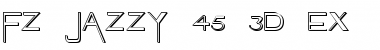 Download FZ JAZZY 45 3D EX Normal Font Title Preview