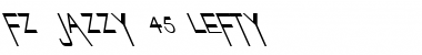 Download FZ JAZZY 45 LEFTY Normal Font Title Preview