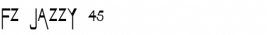 Download FZ JAZZY 45 Normal Font Title Preview