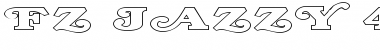 Download FZ JAZZY 47 HOLLOW EX Normal Font Title Preview