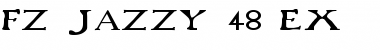 Download FZ JAZZY 48 EX Normal Font Title Preview