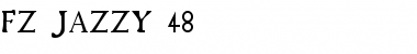 Download FZ JAZZY 48 Normal Font Title Preview