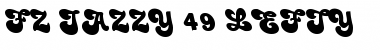 Download FZ JAZZY 49 LEFTY Normal Font Title Preview
