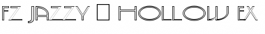 Download FZ JAZZY 5 HOLLOW EX Normal Font Title Preview