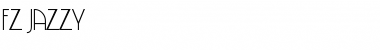 Download FZ JAZZY 5 Normal Font Title Preview