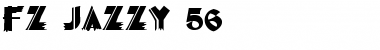 Download FZ JAZZY 56 Normal Font Title Preview