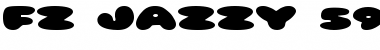 Download FZ JAZZY 59 EX Normal Font Title Preview